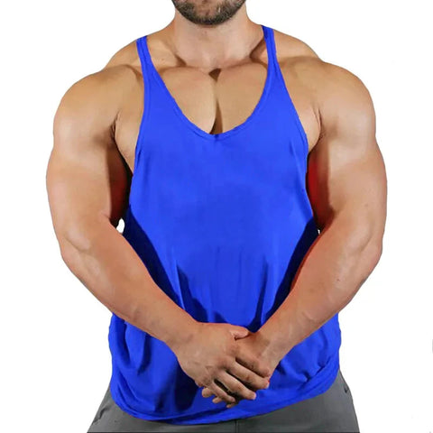 Muscular Man Gyms Men's Clothes Tank Top Vest Gym Bodybuilding and Fitness Stringer Clothing Workout Brand Singlets Shirt Muscle Zen fit plus