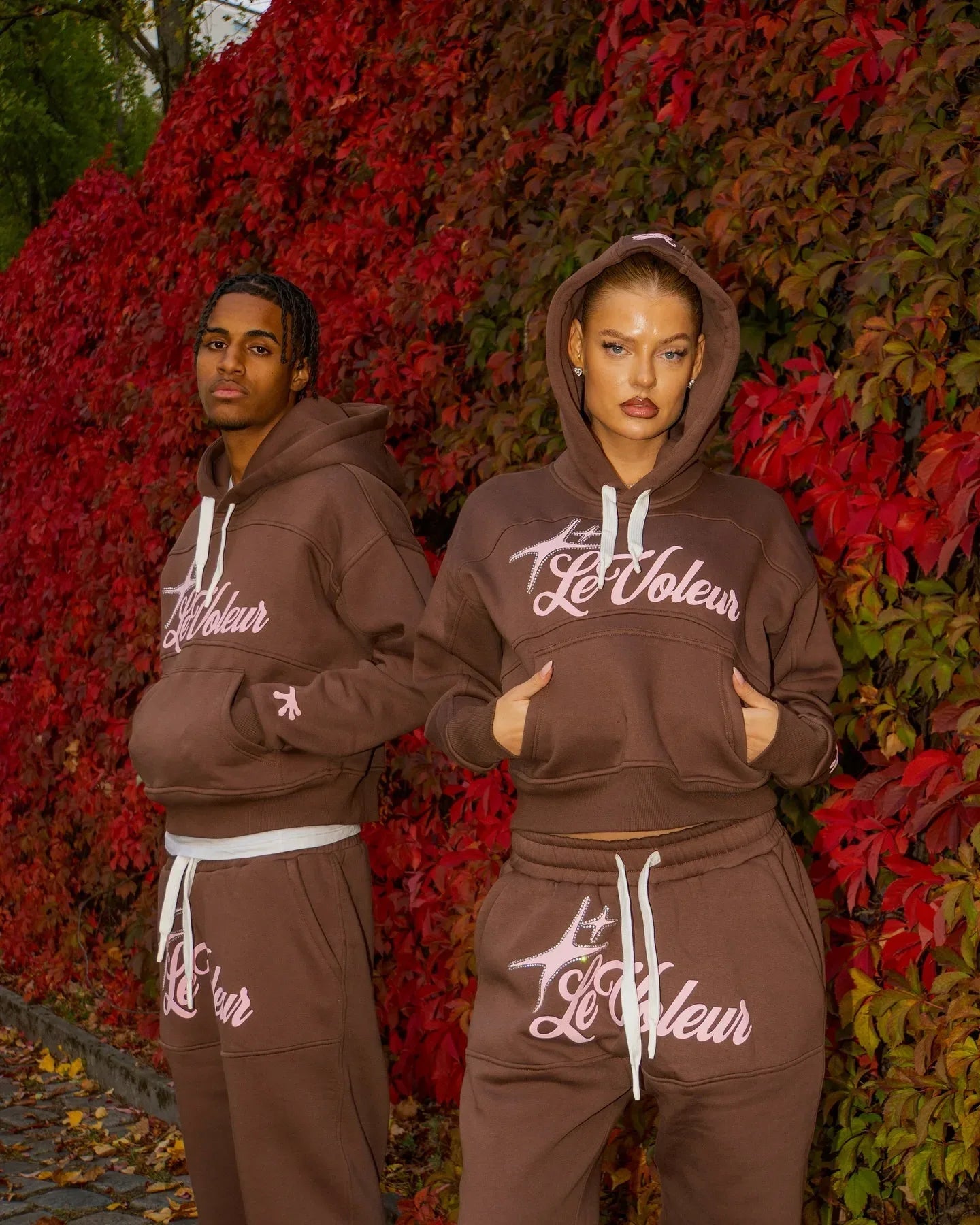 Loose Casual Tracksuit Sports Suit Men Women Fashion Cotton Hoodie Sweatpants Two Piece Set Y2K Harajuku Street Sweatshirt Suit - Zen Fit Plus