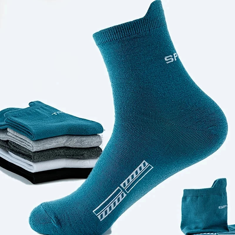 20/10/6/5/4/3/1pairs Men's Fashion Cotton Breathable Comfortable Ankle Socks, Men's Summer Socks Zen fit plus