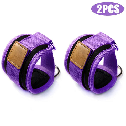 Fitness Ankle Straps Adjustable D-Ring Foot Support Cuffs Gym Leg Strength Workouts Pulley With Buckle Sports Feet Guard Zen fit plus