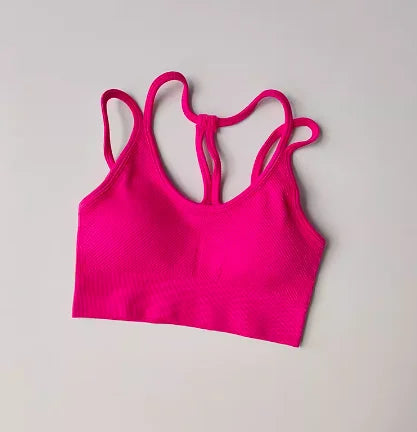 Sports underwear women's running shockproof summer quick drying back fitness bra vest professional training Yoga bra Zen fit plus