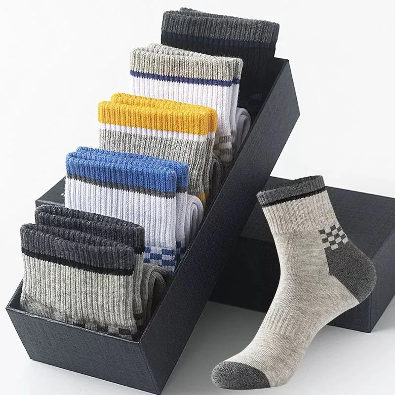20/10/6/5/4/3/1pairs Men's Fashion Cotton Breathable Comfortable Ankle Socks, Men's Summer Socks Zen fit plus