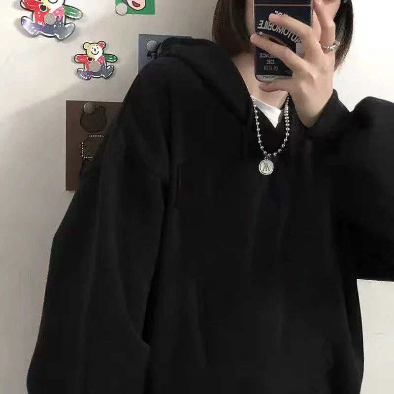 Men's and Women's Solid Color Pocket Hoodies Sports Fitness Sweatshirts Fashionable Casual Pullovers Multi Color - Zen Fit Plus