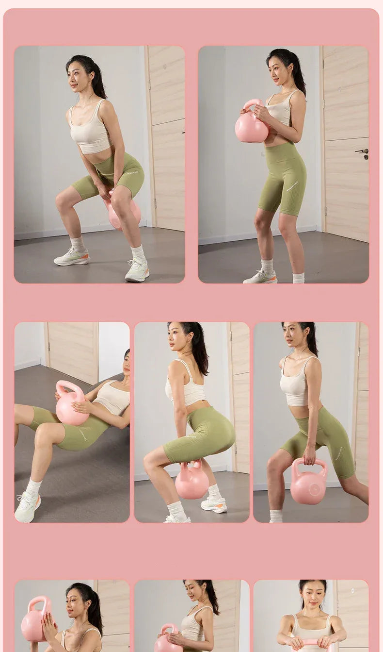 Man Soft Dumbbells Fitness Home Women's 6kg Kettle Bell Soft Kettlebell Squat Trainer Magical Tool for Training Buttocks - Zen Fit Plus