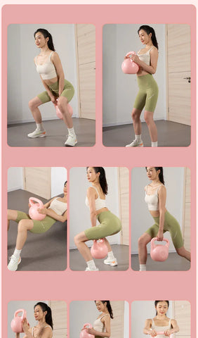 Man Soft Dumbbells Fitness Home Women's 6kg Kettle Bell Soft Kettlebell Squat Trainer Magical Tool for Training Buttocks - Zen Fit Plus