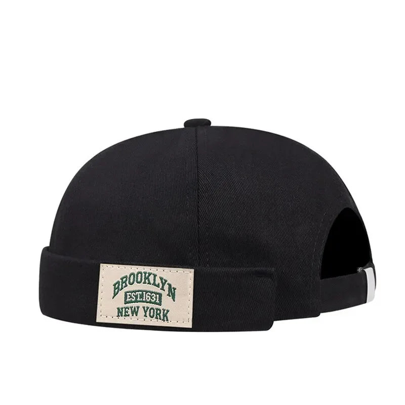 Men Women BROOKLYN New York Hat Autumn Fashion Beanies Caps Cotton Adjustable Beanie Hats Fashion Street Melon Caps Unisex - Zen Fit Plus