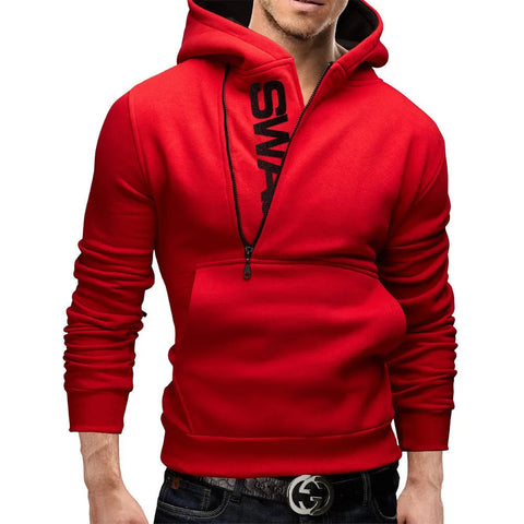 Men's Hoodie Zipper Pocket Polka Pot Print Hoodie Sweatshirt Sport Outdoor Casual Everyday Hoodie Slim Fit Sweatshirt Zen fit plus