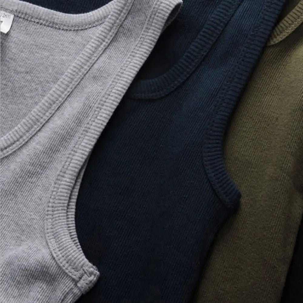 Hot Sale Summer Male clothes Women Basic Elastic tank top Pure Cotton Sleeveless Men's t-shirt Bodybuilding Fitness T-shirt Zen fit plus