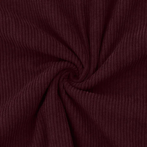 2024 hot-selling spring and autumn European size men's round neck casual stand-up collar corduroy long-sleeved sweater men - Zen Fit Plus