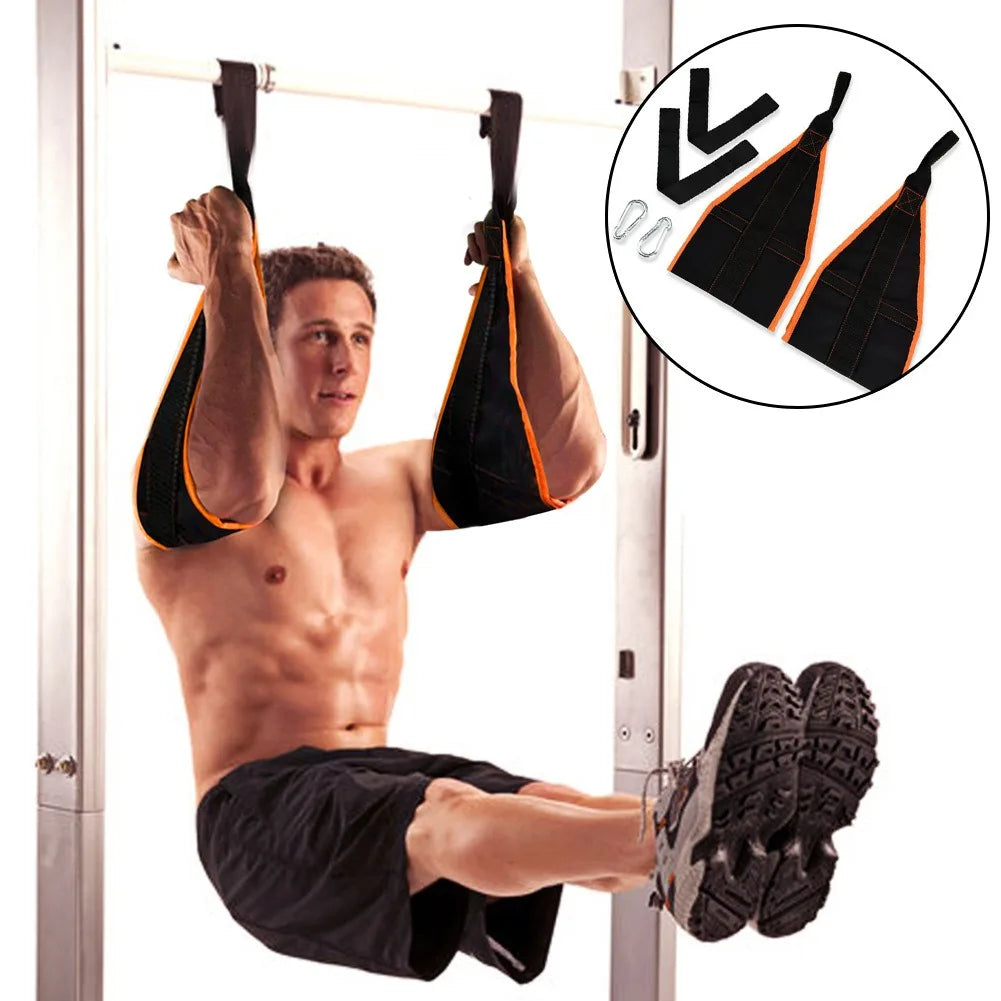 Fitness Abdominal Muscle Belt Hanging AB Sling Straps Hanging Pull-Ups Training Horizontal Bar Gym Home Unisex Zen fit plus