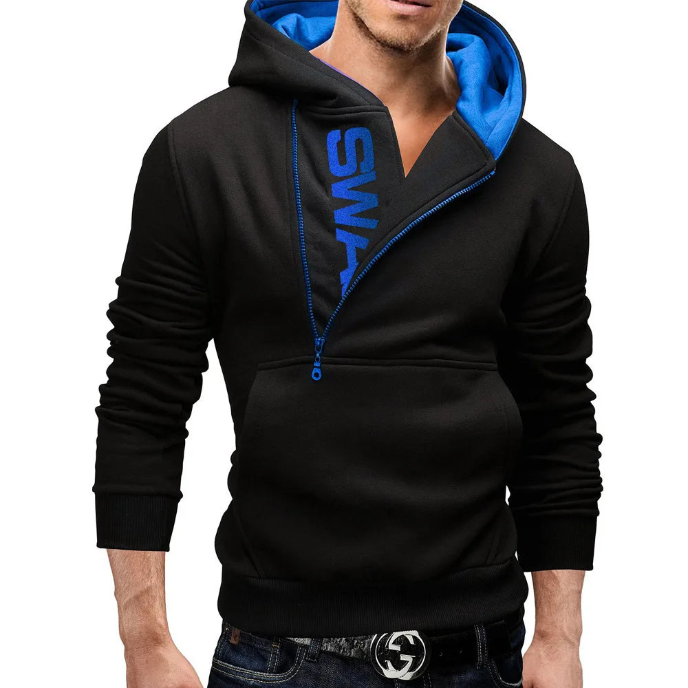 Men's Hoodie Zipper Pocket Polka Pot Print Hoodie Sweatshirt Sport Outdoor Casual Everyday Hoodie Slim Fit Sweatshirt Zen fit plus