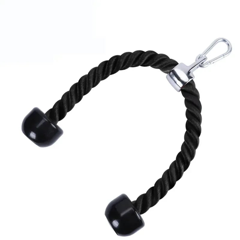 Triceps Lowering Rope Face Pull Handles Push Pull Down Cord For Biceps Back Shoulder Triceps Fitness Tension Rope Gym Accessory - Zen Fit Plus