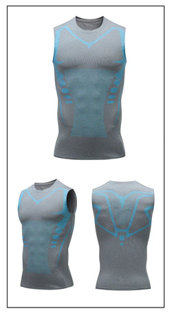 Compression Tank Top Men Gym Shirt Sleeveless Quick Dry Printing Sportswear Male Fitness Bodybuilding Vest Workout Muscle Top - Zen Fit Plus