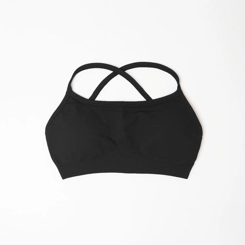 NCLAGEN Sports Bra Seamless Yoga Top Women Fitness Article Gym Active Wear Back Cross Workout Push-up Fitness Running Underwear Zen Fit Plus