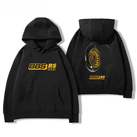 2024bbs Wheel Printed Hoodie Men's and Women's Car Modification Culture Four Seasons All Loose Casual Jacket Breathable Light - Zen Fit Plus