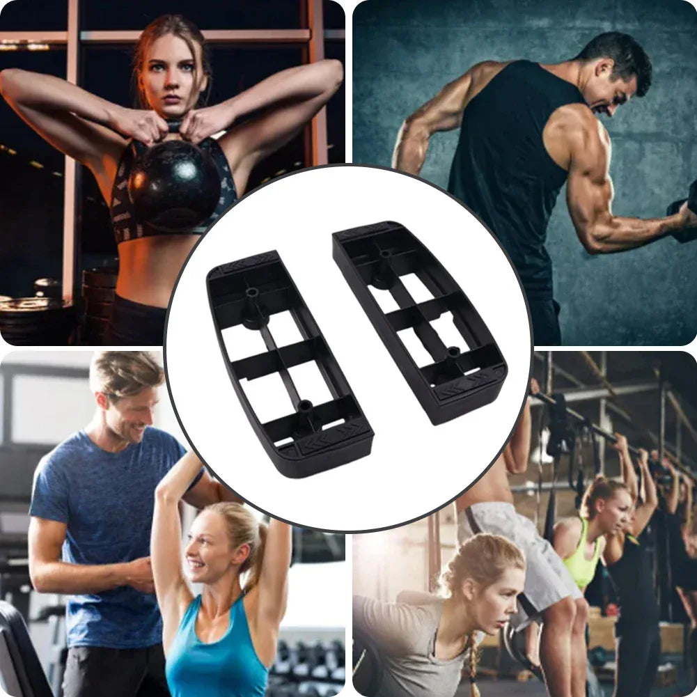 1Pair Fitness Step Pedal Base Adjustable Aerobic Fitness Stepper Base Fitness Equipment Accessory - Zen Fit Plus