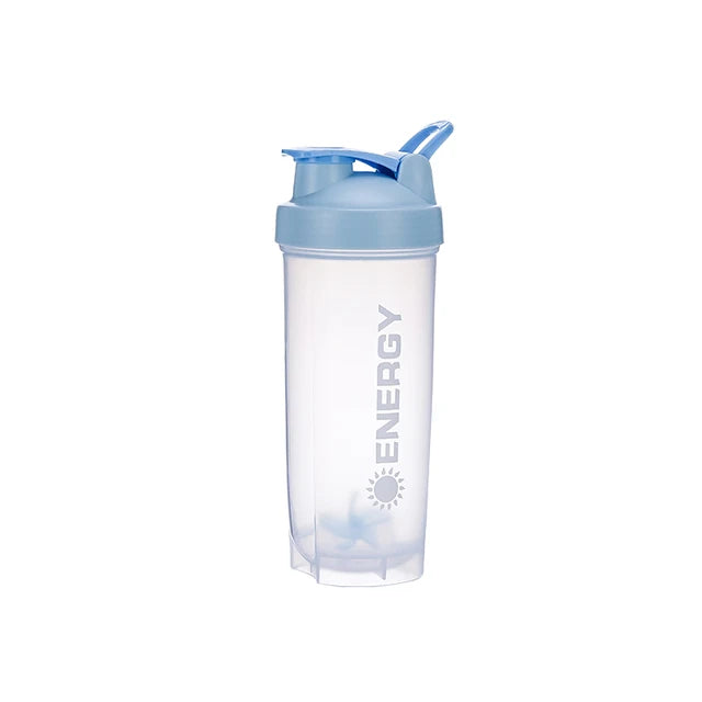 500/700ml Portable Shaker Bottle with Stirring Ball Is Perfect for Protein Shakes and Pre-workout Water Bottles without BPA Zen fit plus