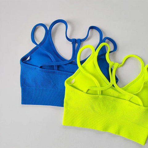 Sports underwear women's running shockproof summer quick drying back fitness bra vest professional training Yoga bra - Zen Fit Plus