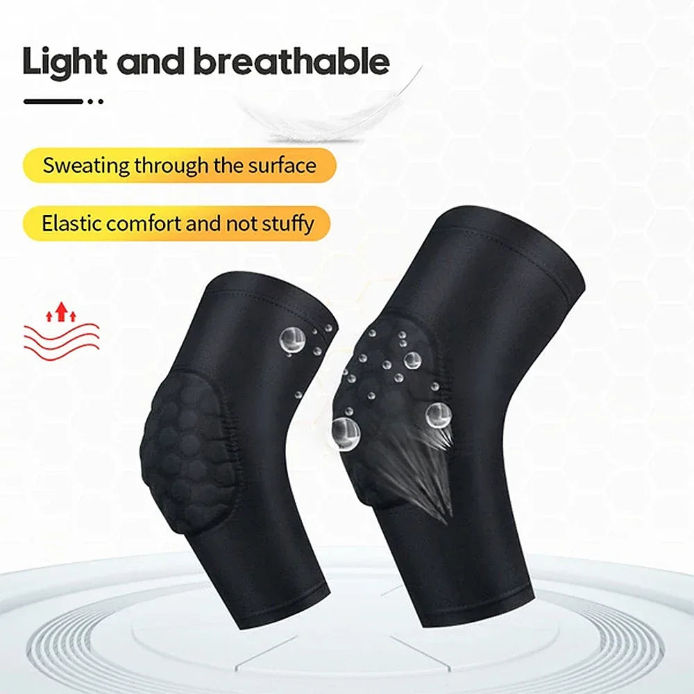 1 PC Sports Elbow Support Sleeve Honeycomb Paded Arm Joint Protector Breathbable Elbow Pads Cycling Running Basketball Arm Guard - Zen Fit Plus