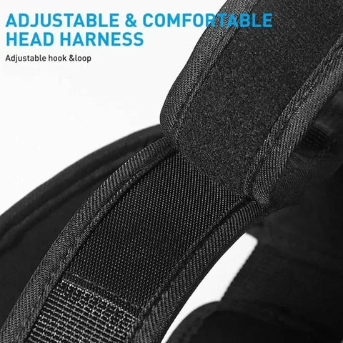 Head Neck Training Head Harness Body Strengh Exercise Strap Adjustable Neck Power Training Gym Fitness Weight Bearing cap Zen fit plus