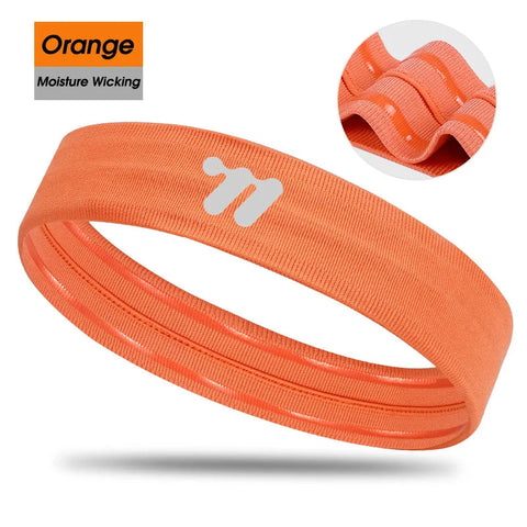 WEST BIKING Sports Headband Anti-slip Sweat Absorbing Elastic Sweatband Quick Dry Men Women Running Fitness Gym Cycling Headwear Zen fit plus