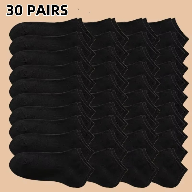10 Pairs Women/Men Boat Socks Invisible Low Cut Silicone Non-slip Summer No-show Ankle Socks Solid Color Casual Breathable Zen fit plus