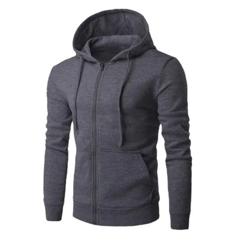 Autumn Men Sweatshirts Long Sleeve Jacket Hoodie Zipper Closure Jacket Male Hoodies Sweatshirt Slim Fit Male Clothing - Zen Fit Plus