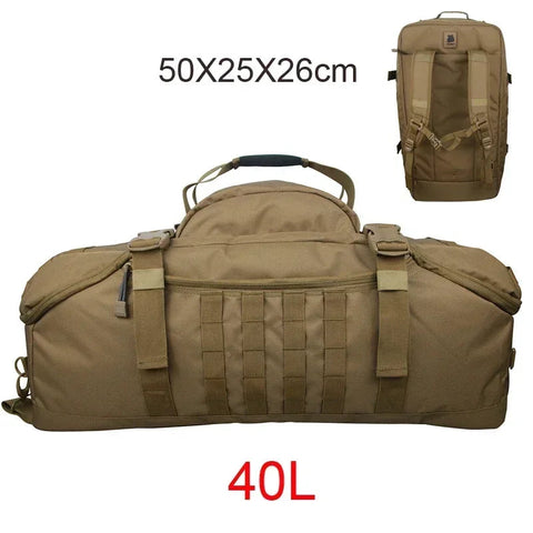 Gym Bags Fitness Camping Trekking Bags Hiking Travel Waterproof Hunting Bag Assault Military Outdoor Rucksack Tactical Backpack Zen fit plus