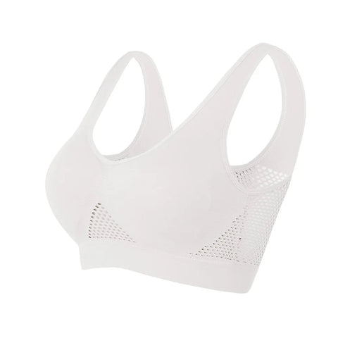 Breathable Sports Bra Top Fitness Women Brassiere Removable Padded Sport Bra Running Gym Seamless Push Up Bras Zen fit plus