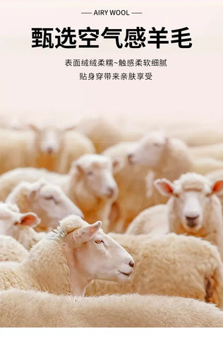 New Fashion Men's 100% Wool Pullover Half-high Collar Sweater Autumn Winter Warm Solid Color Knit Sweater Business Casual Top - Zen Fit Plus