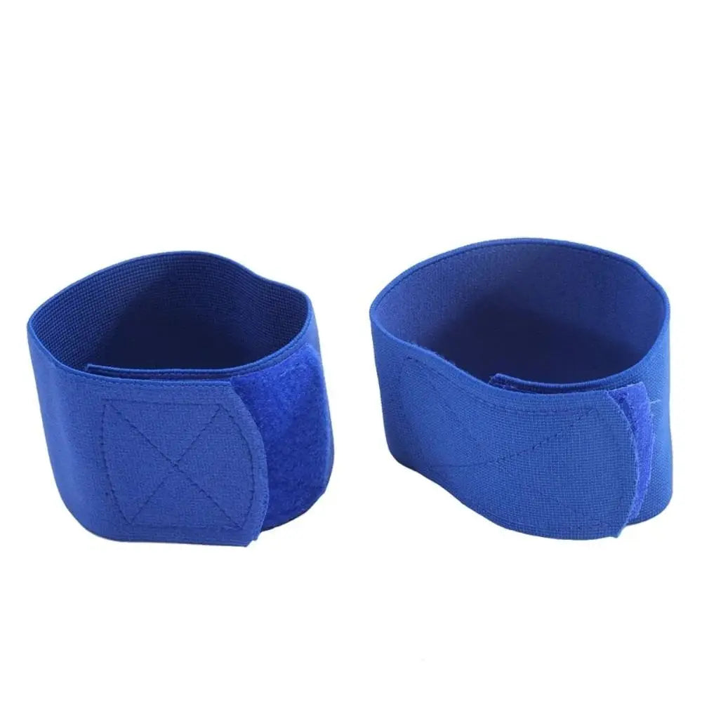 Polyester Shin Guard Fixed Bandage Adjustable Black Red Blue White Fixed Strap Anti Slip Breathable Soccer Ankle Guards Belt Zen fit plus