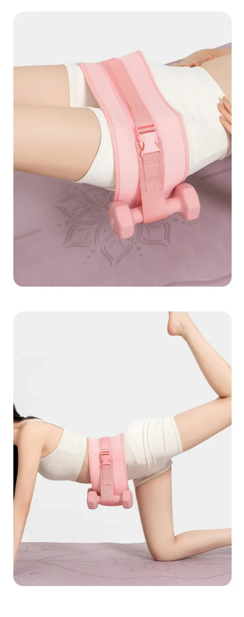 Gym Equipment Fitness Hip Bridge Muscle Exercise Bodybuilding Trainer Sports Dumbbells Waist Weight Belt Thrust Weight Belt - Zen Fit Plus