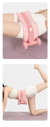 Gym Equipment Fitness Hip Bridge Muscle Exercise Bodybuilding Trainer Sports Dumbbells Waist Weight Belt Thrust Weight Belt - Zen Fit Plus