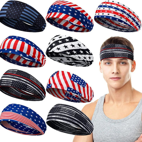 24 Color Sport Headbands Bike Cycling Running Sweatband Fitness Jogging Tennis Yoga Gym Headscarf Head Sweat Hair Band Zen fit plus