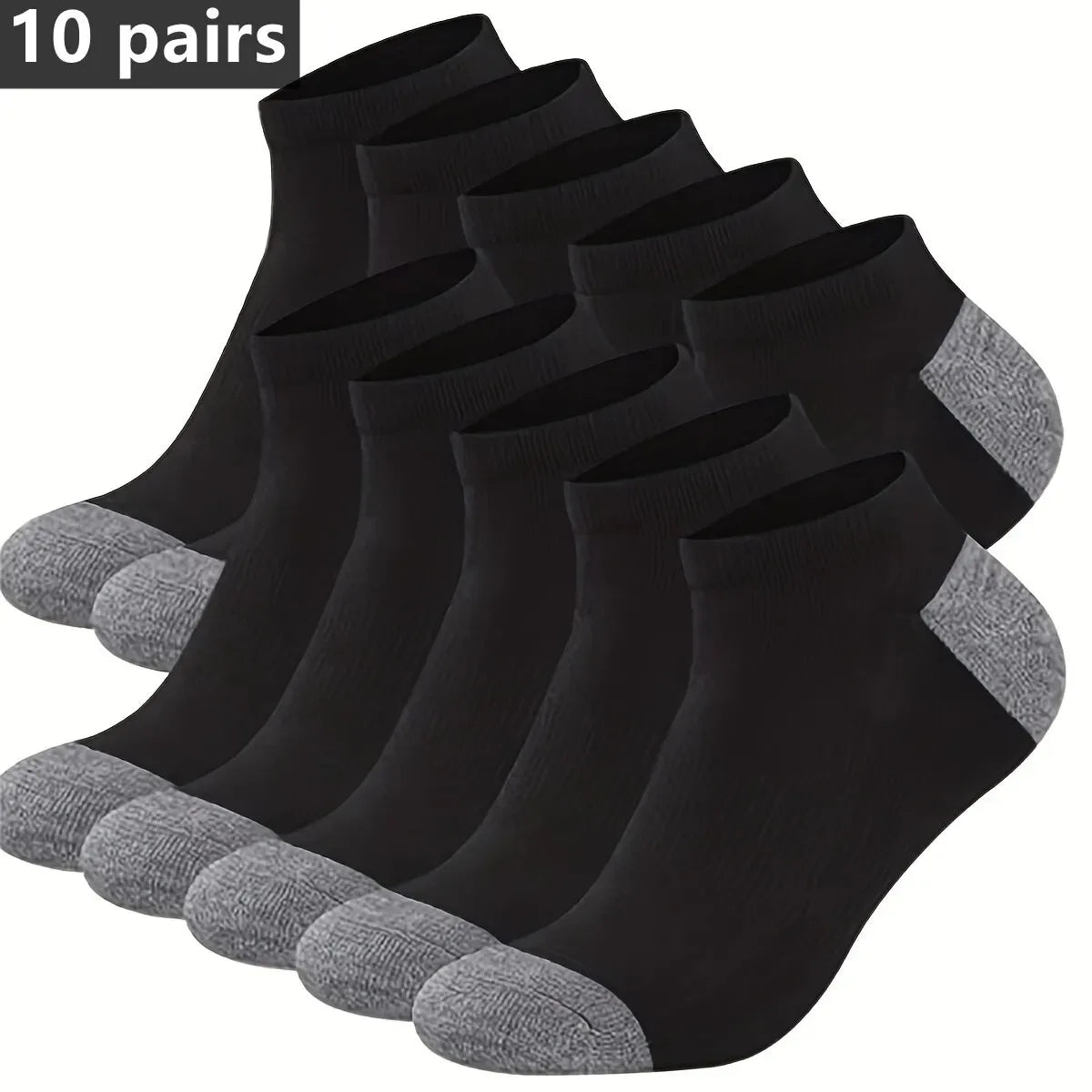 20/10/6/5/4/3/1pairs Men's Fashion Cotton Breathable Comfortable Ankle Socks, Men's Summer Socks - Zen Fit Plus