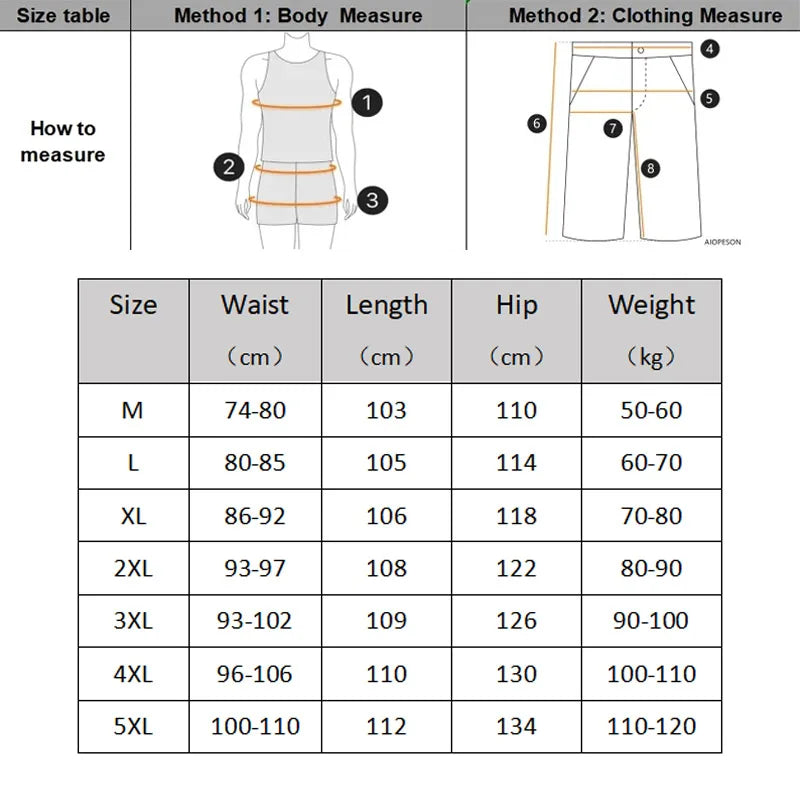 Large Pocket Loose Overalls Men's Outdoor Sports Jogging Tactical Pants Elastic Waist Pure Cotton Casual Work Pants Zen fit plus