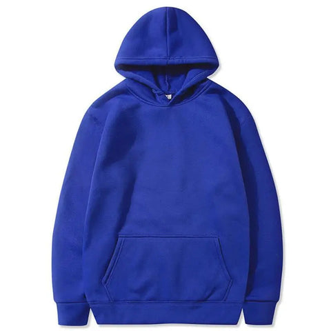 Men's and Women's Solid Color Pocket Hoodies Sports Fitness Sweatshirts Fashionable Casual Pullovers Multi Color Zen fit plus