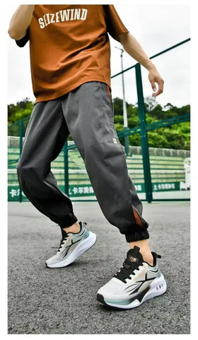 Running & Walking Men's Shoes - Lace-up, Lightweight, Comfortable & Breathable Tennis Sneakers - Zen Fit Plus