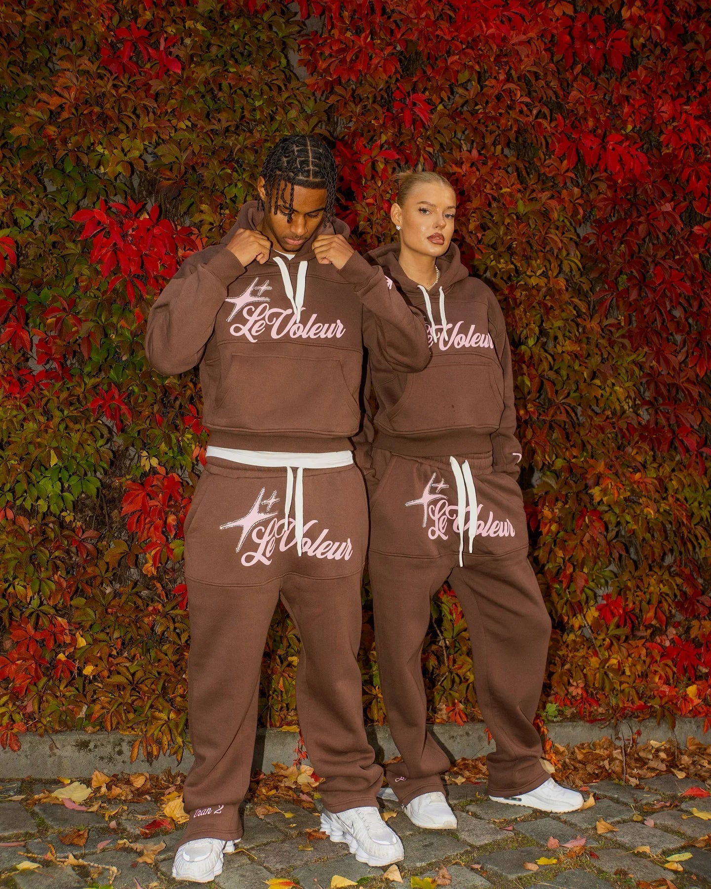 Loose Casual Tracksuit Sports Suit Men Women Fashion Cotton Hoodie Sweatpants Two Piece Set Y2K Harajuku Street Sweatshirt Suit Zen fit plus