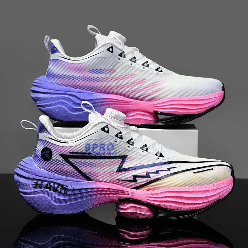 2025 New Men's Running Shoes Cushioning Carbon Plate Racing Marathon Athletic Shoes Comfortable Non-slip Sports Tennis Shoes - Zen Fit Plus