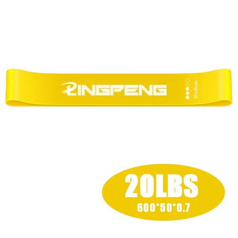 LINGPENG Resistance Band Set for Men and Women 5 Elastic Bands with Different Resistance Levels for Long Workouts Home Gym Zen fit plus