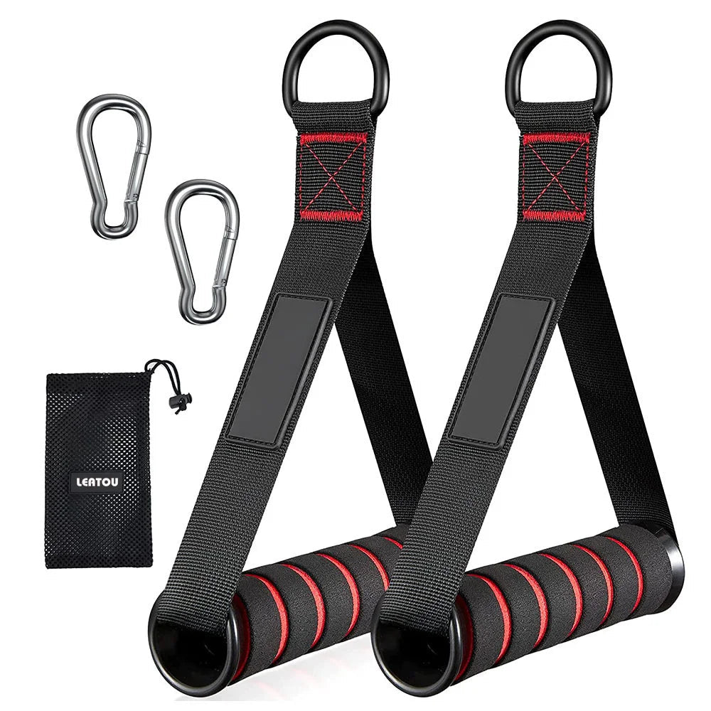 Triceps Lowering Rope Face Pull Handles Push Pull Down Cord For Biceps Back Shoulder Triceps Fitness Tension Rope Gym Accessory Zen fit plus