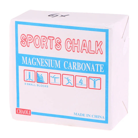 1Box Magnesium Powde Block Anti-Skid Powde Weight Lifting Dumbbells Gym Equipment Sports Chalk Block Sporting Supplies Zen fit plus