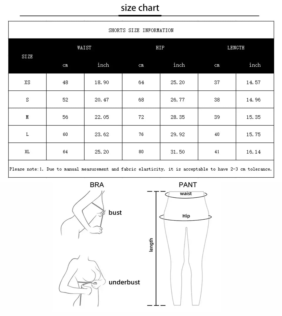 Women Sports Short Yoga Legging Shorts Squat Proof High Waist Fitness Tight Shorts Quick Drying Cycling Workout Gym Shorts - Zen Fit Plus