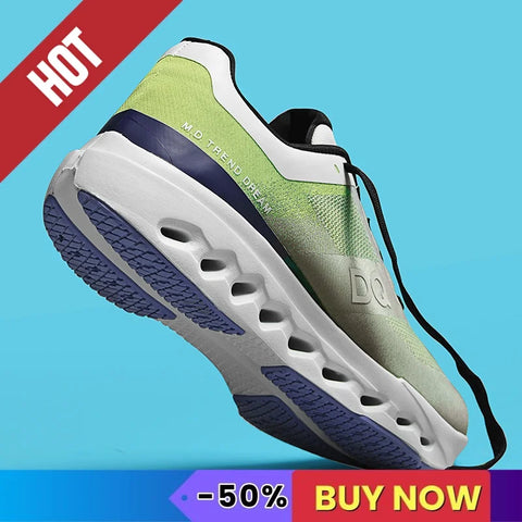 MAX Sports Running Shoes Men Marathon Breathable Comfortable Brand Trend Women Athletic Training Outdoor Sneakers Air Cushion