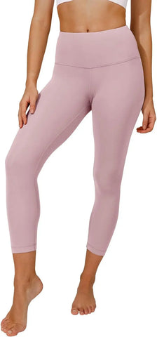 High Waist Ultra Soft Lightweight Capris - High Rise Yoga Pants