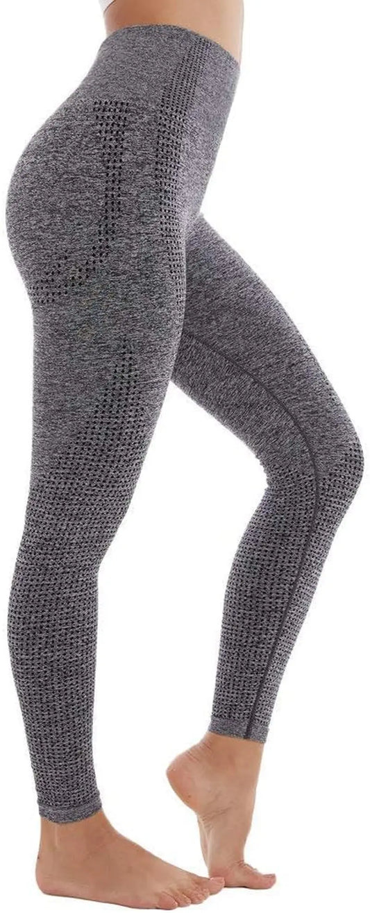 Women'S High Waist Workout Gym Vital Seamless Leggings Yoga Pants 24''