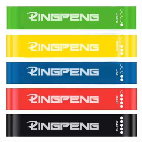 5 Different Resistance Bands Yoga Band Fitness Exercise Training Hip Tension Band Leg Squat Dance Elastic Loop Stretch Band