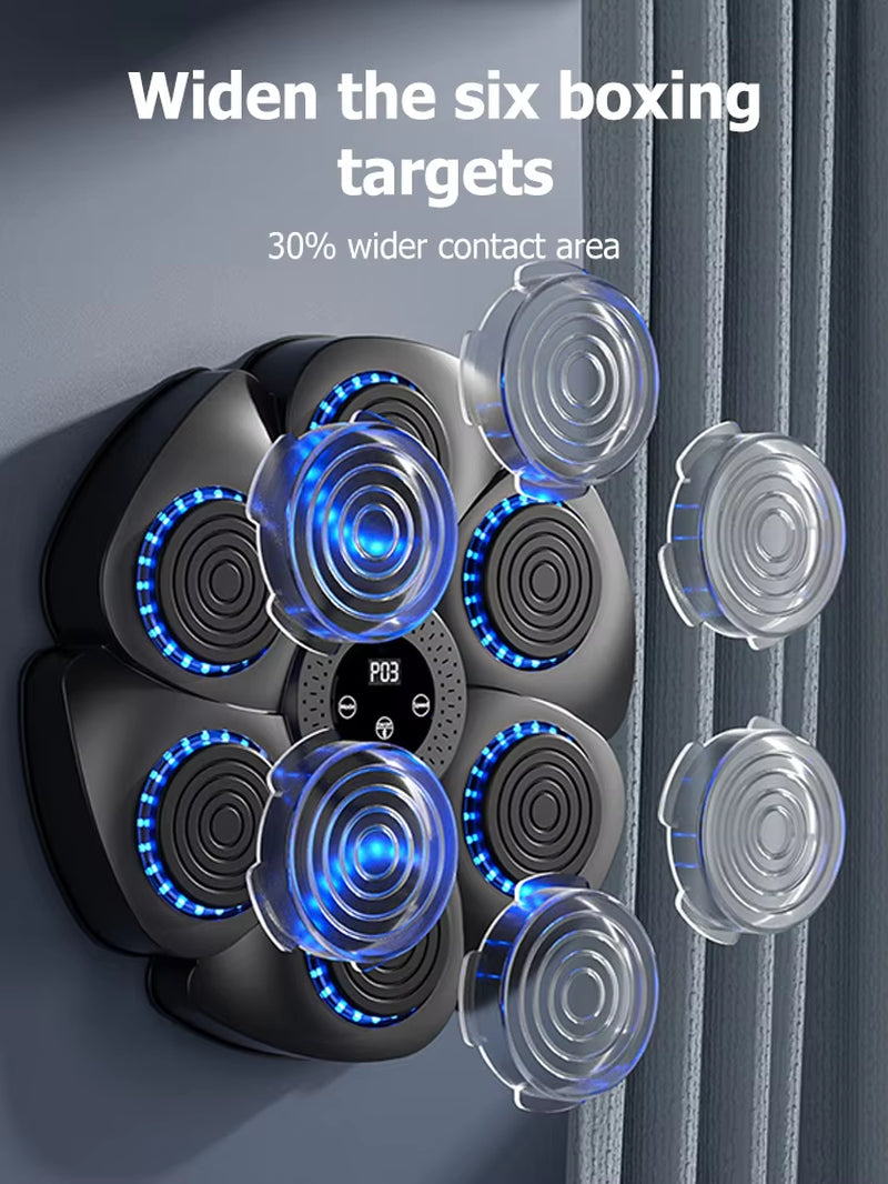 Smart Bluetooth Wall Mounted Boxing Trainer for Home Gym