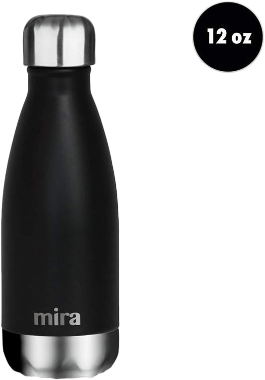 12 Oz Stainless Steel Vacuum Insulated Water Bottle Zen fit